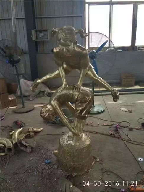園林雕塑藝術與產業(yè)實踐 以河北唐縣衛(wèi)剛銅雕工藝品廠為例